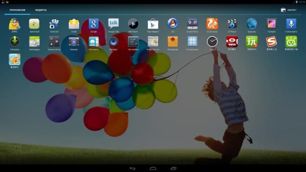 Операционная система планшета Voyo A15