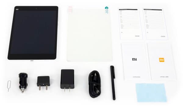 Комплектация планшета Xiaomi MiPad