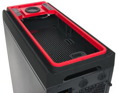 Вид сверху AeroCool DS 200