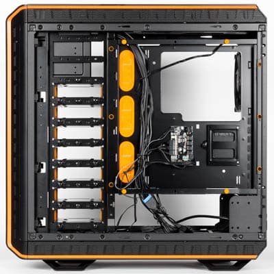 Вид на шасси справа