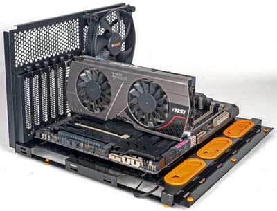 Вид на шасси