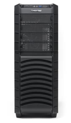 Корпус Chieftec DX-02B, вид спереди