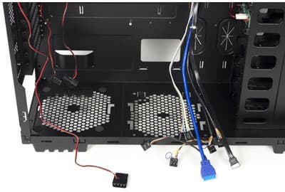 Корпус Chieftec DX-02B, кабели