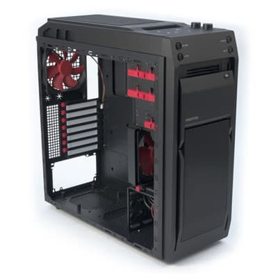 Корпус Chieftec LF-01B, вид изнутри