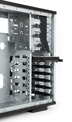 Chieftec SH-01B-B-B: корзина с дисками