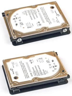 Установка накопителей