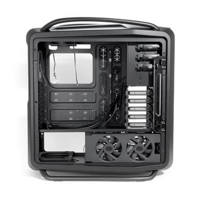 Cooler Master Cosmos II: Вентиляторы нижних корзин