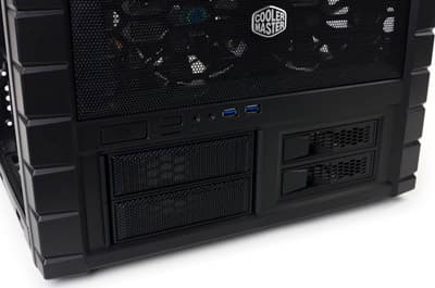 Cooler Master HAF XB EVO: панель управления