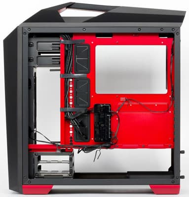 Вид на шасси справа