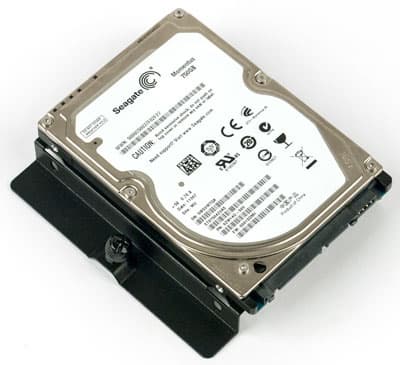 Крепление накопителей