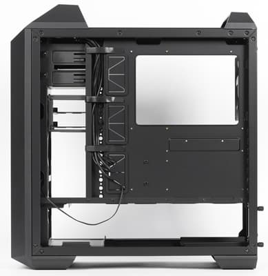 Вид на шасси справа