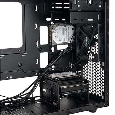 Крепление накопителей