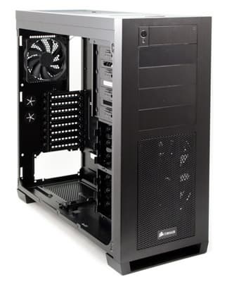 Вид изнутри Corsair Obsidian 650D