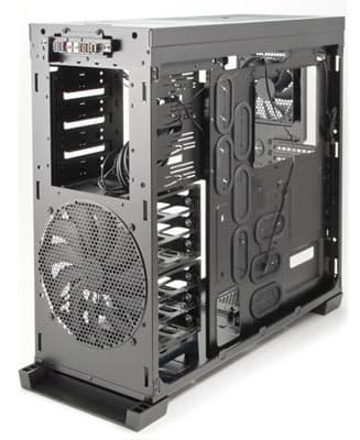 Вид изнутри справа, Corsair Obsidian 650D