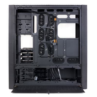 Вид изнутри Corsair Obsidian 900D