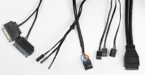 Провода и разъемы корпуса Corsair Crystal Series 570X RGB