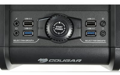 Корпус Cougar Evolution (Ascot 6GR1), панель управления