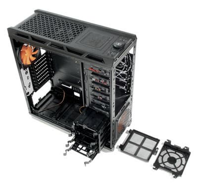 Корпус Cougar Evolution (Ascot 6GR1), конструктив