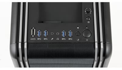 Enermax Fulmo GT: Органы управления и внешние порты