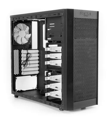 Вид изнутри Fractal Design Core 3000