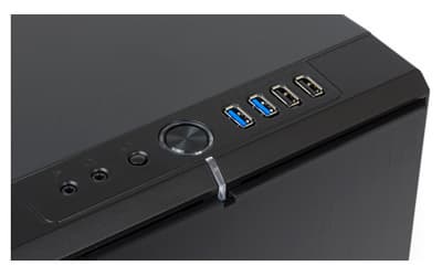 Панель с разъемами и кнопками Fractal Design Define R4