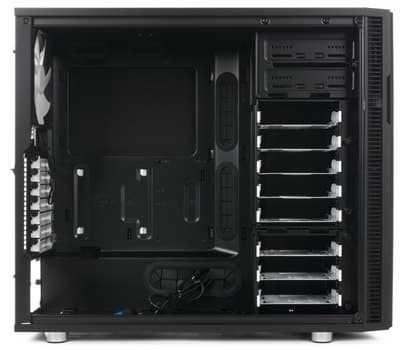 Fractal Design Define R5: вид на шасси слева