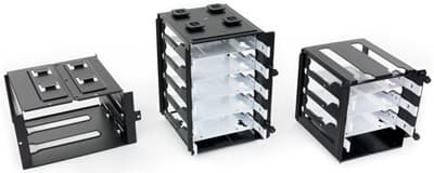 Fractal Design Define R5: отсеки для накопителей