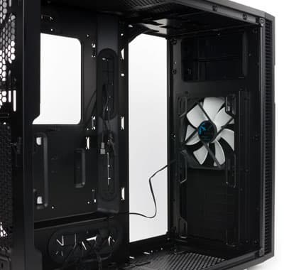 Fractal Design Define R5: отсеки для накопителей удалены