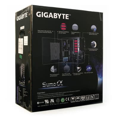 Gigabyte Sumo Alfa: упаковка
