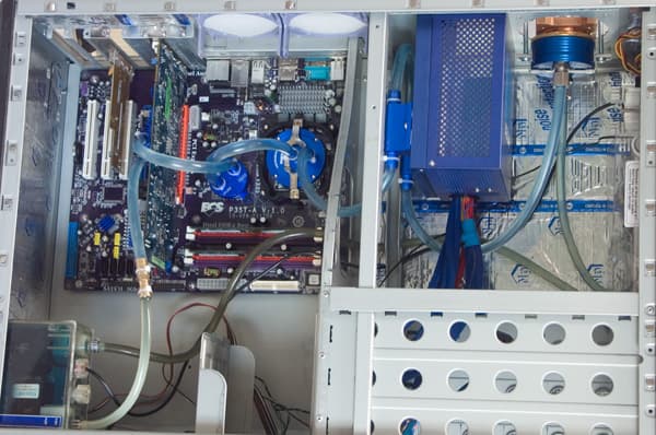 Система охлаждения собрана