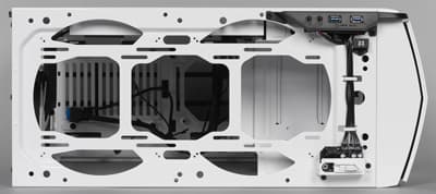 Вид на шасси сверху