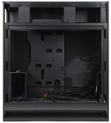 SilverStone SST-FT05, вид изнутри слева