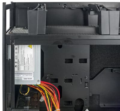 SilverStone SST-FT05, установка БП