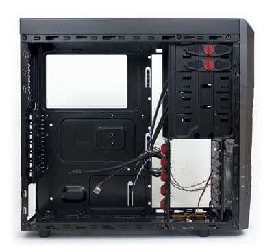 SilverStone SST-RL01, вид изнутри слева