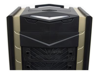 SilverStone SST-RV03, органы управления и индикаторы