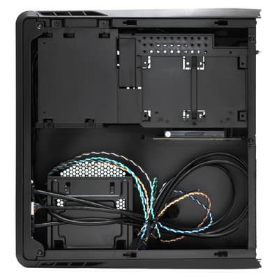 SilverStone Raven RVZ01: Компоновка, вид сверху