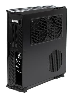 SilverStone Raven RVZ01: Вид сзади-сбоку