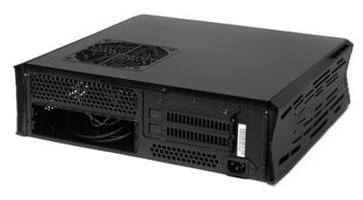 SilverStone Raven RVZ01: Вид сзади-сбоку