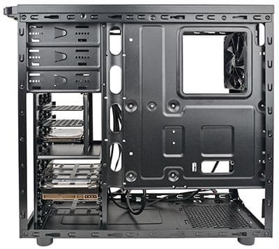 Корпус Thermaltake Versa H22, Дисковая корзина