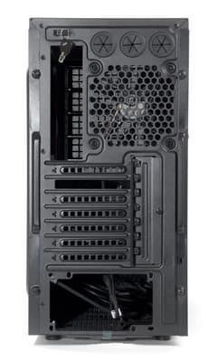 Корпус Thermaltake Level 10 GTS, Вид сзади