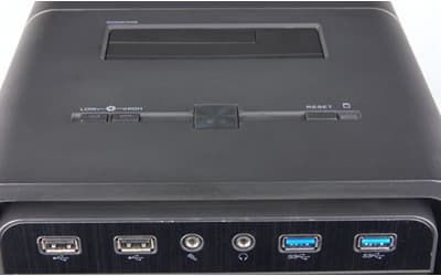 Корпус Thermaltake Urban S71, Органы управления и разъемы