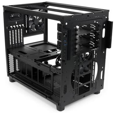 Корпус Thermaltake Core X2, вид на шасси слева