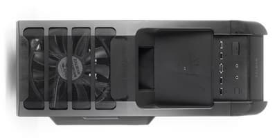 Zalman GS1200: Вид сверху