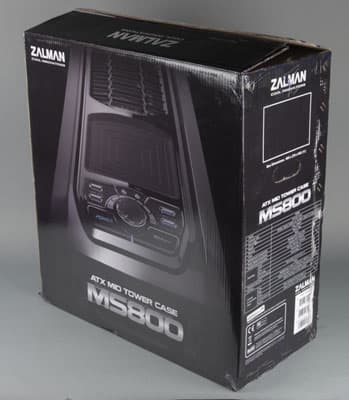 Корпус Zalman MS800, упаковка