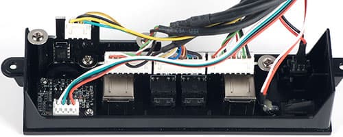 Zalman Z9 Plus: кабели фронтальных разъемов