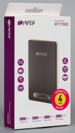 Внешние аккумуляторы Hiper