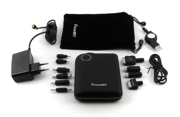 Аккумулятор iconBIT FTB13000DUO: комплектация