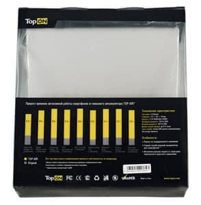 Универсальный внешний ультратонкий аккумулятор Top-Air: упаковка