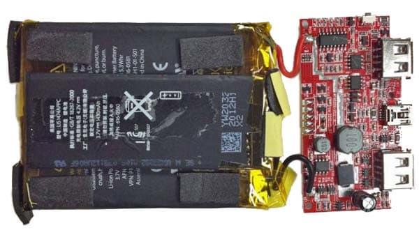 Универсальный внешний аккумулятор Top-Duos: Li-ion-ячейки