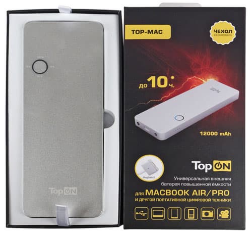 Универсальная внешняя батарея Top-Mac
